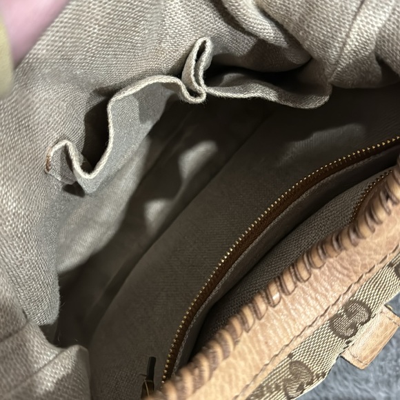 ‼️SOLD‼️Gucci canvas hobo style Jackie bag. - Picture 5 of 9